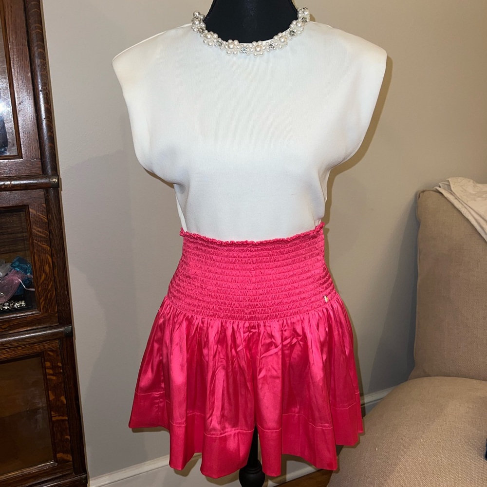 NATURAL LIFE Bright Pink Mini Skirt
